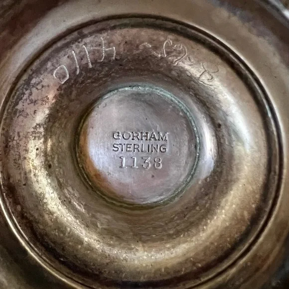 Gorham Silver Salt and Pepper Shakers